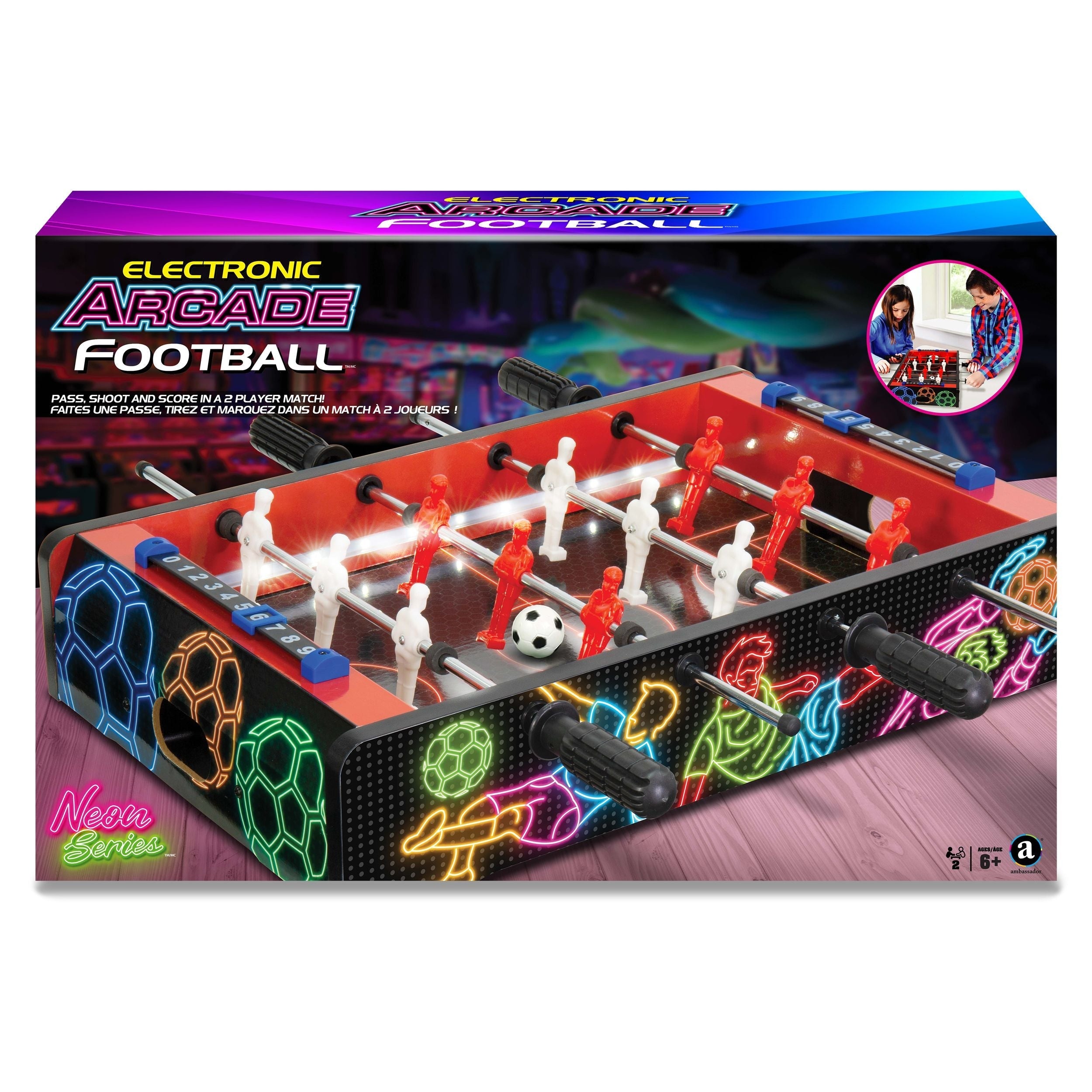 Electronic Arcade-Fußball / Fußball (Neon-Serie)
