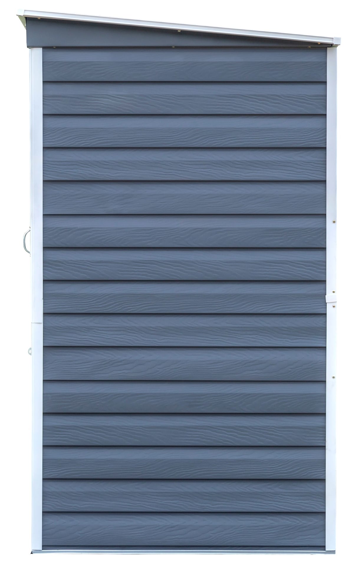 Arrow Stahllagerhaus, Holzkohle/Sahne, 6-ft x 4-ft