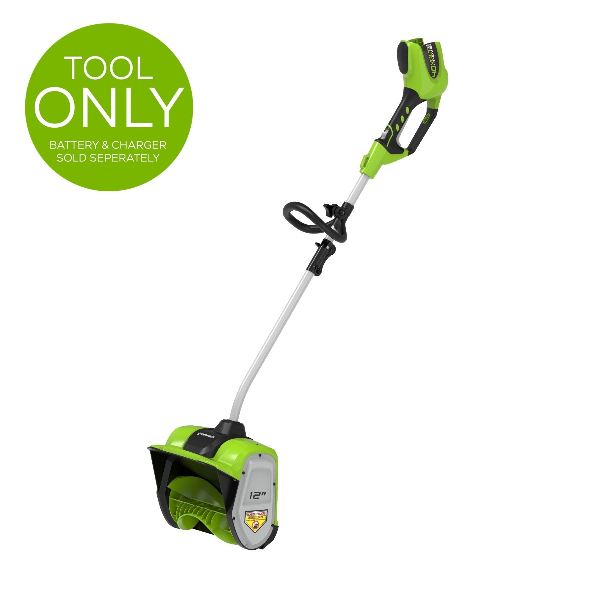 Greenworks 40V schnurlose Schneeschaufel, 12-in (nur Werkzeug)