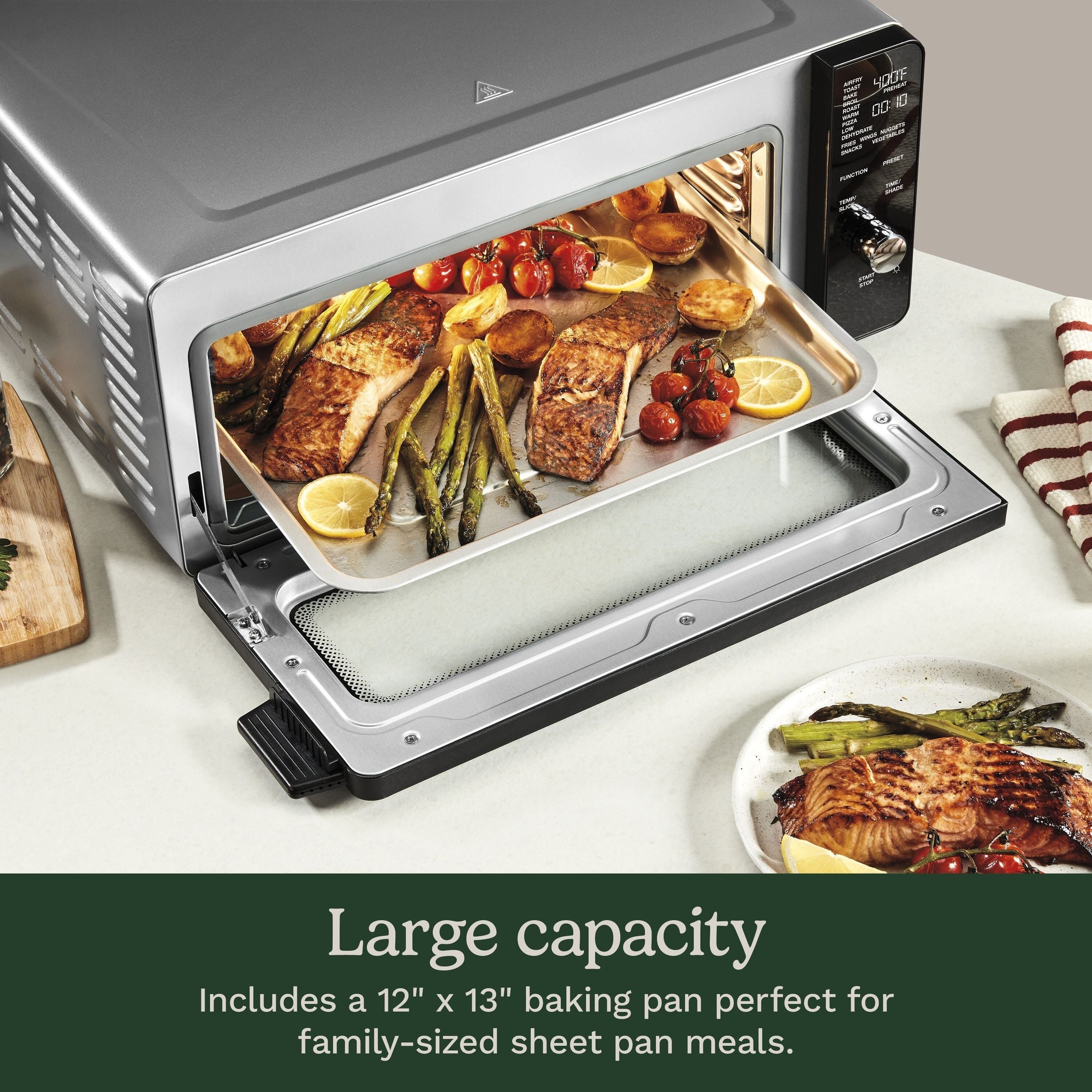 Cuisinart 1800 W große Flip-up-Luft Braten Toaster Ofen