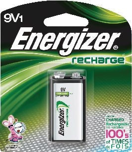 Energizer NH22NBP 1-pk 9V / 9 Volt 175 mah nimh wiederaufladbare Batterie, vorgeladen, Allzweck