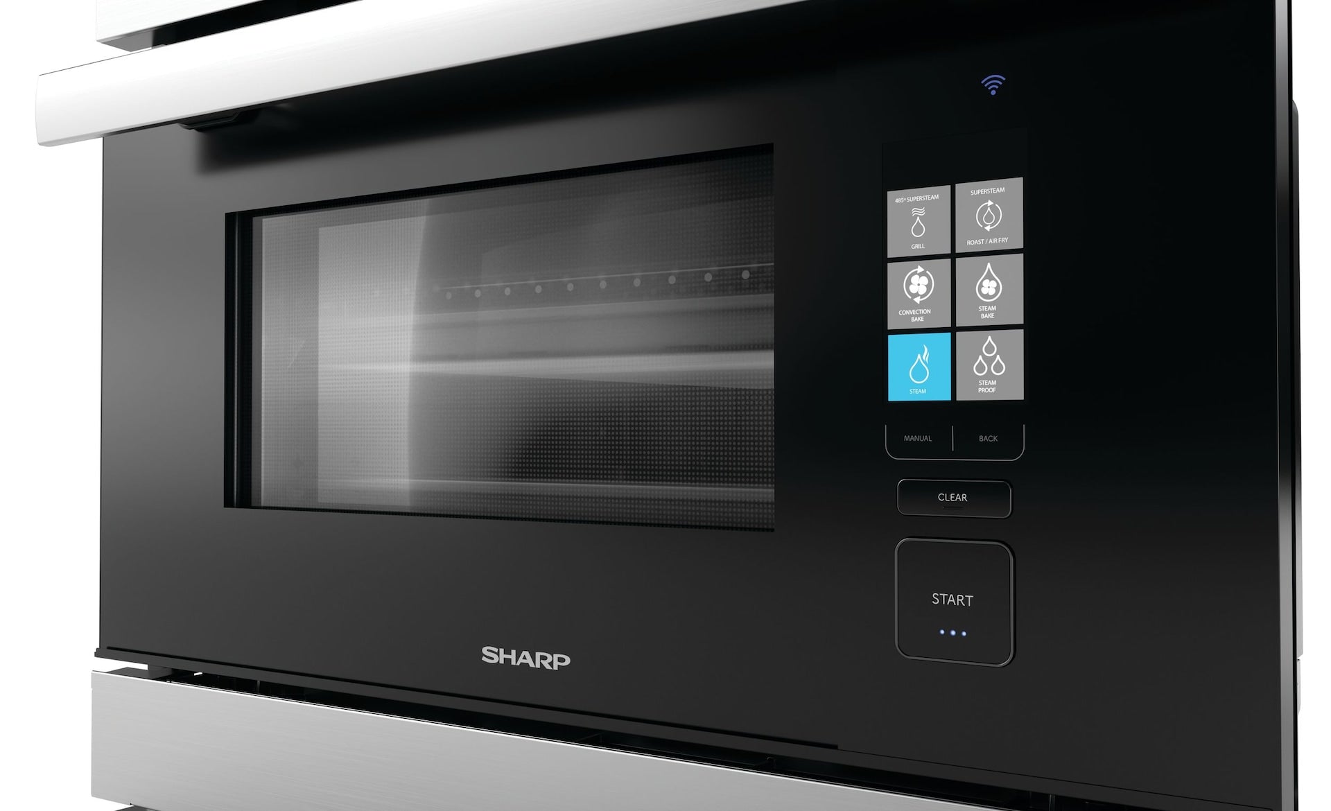 Sharp Smart 3-in-1-Kombi-Dampfofen mit Bratluft, 24-in