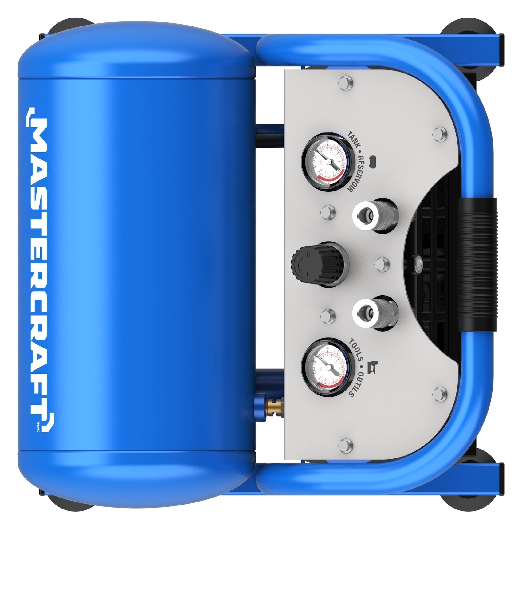 Mastercraft 5-Gallonen-Luftkompressor mit Bedienfeld, 175 PSI, 1,5 PS