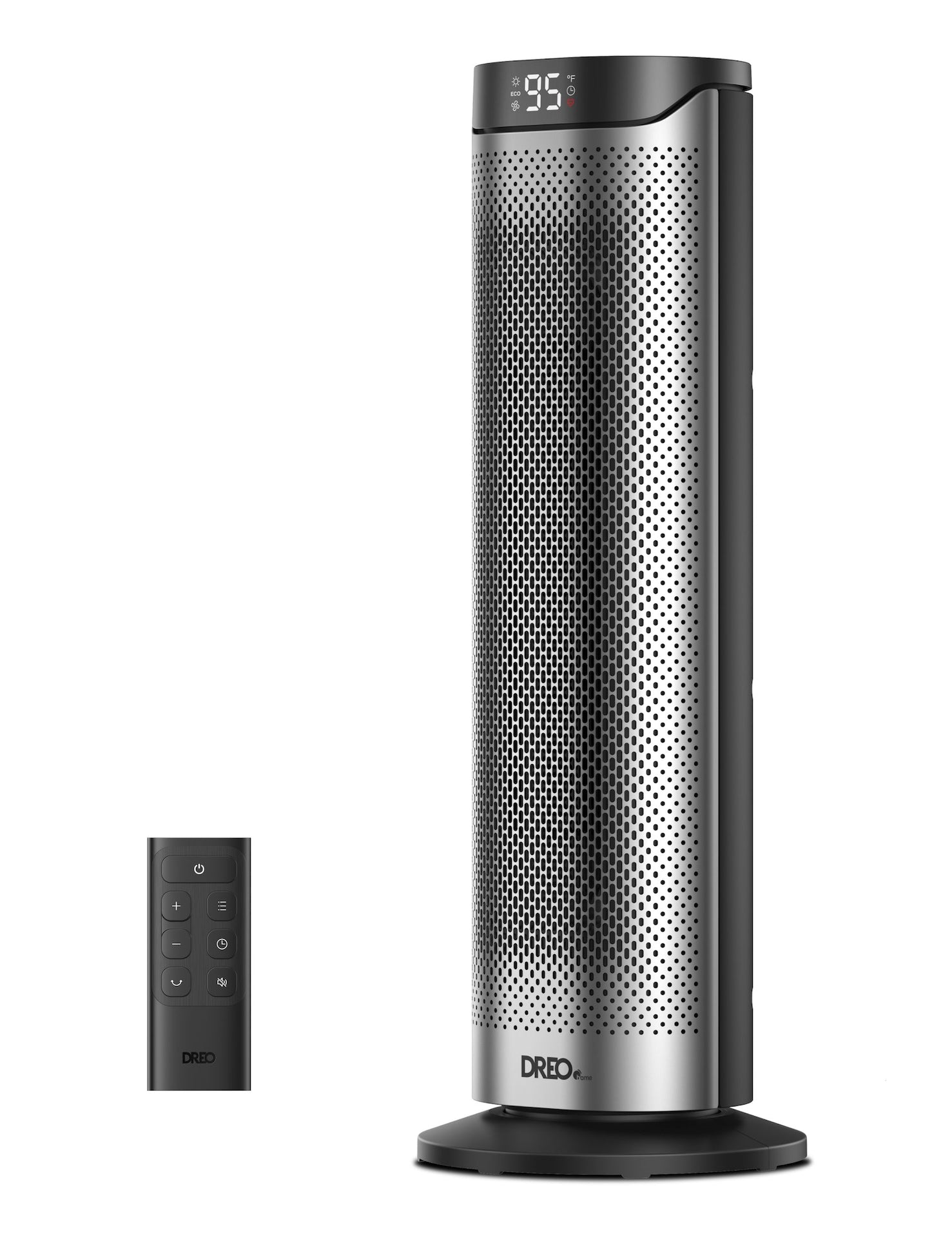 DREO Haus 1500W PTC Konvektion oszillierenden keramischen elektrischen Turmheizung, 23-in