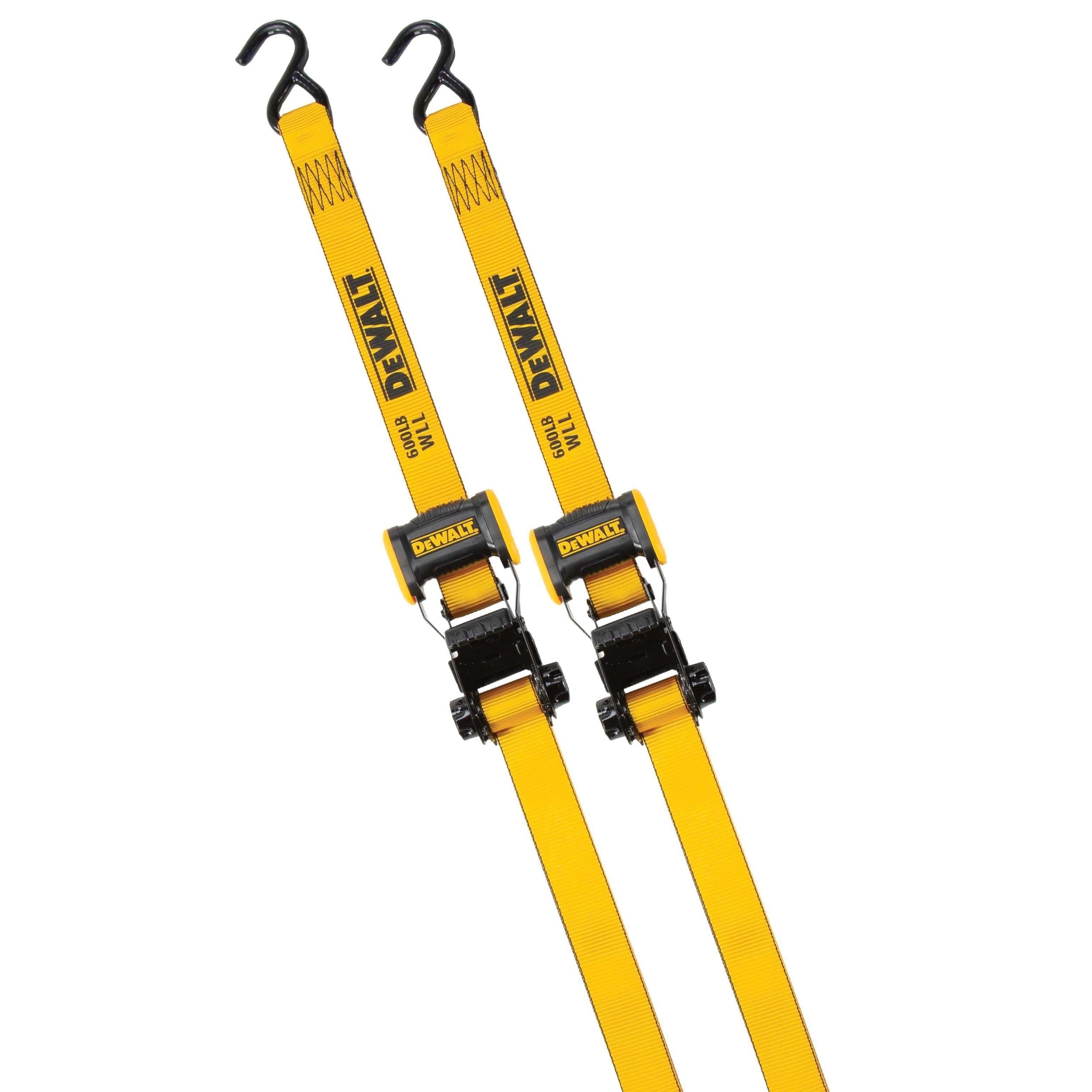 DEWALT DXBC18002 1,800-lb Ratsche-Bindegurte, 1,25-in x 12-ft, 2-pk