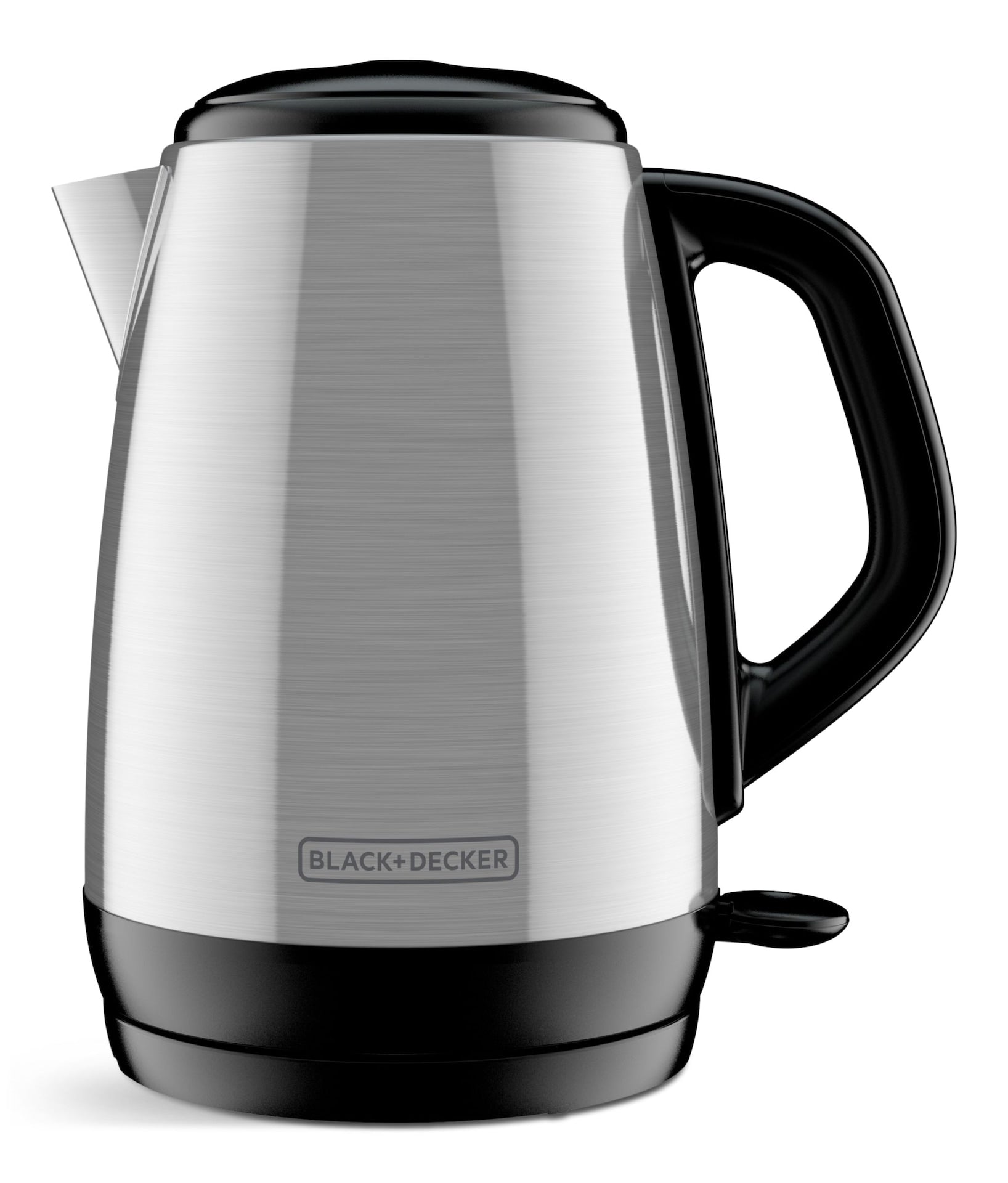Black & Decker schnurloser Elektrokocher mit Autoabschaltung, Edelstahl, 1,7 l