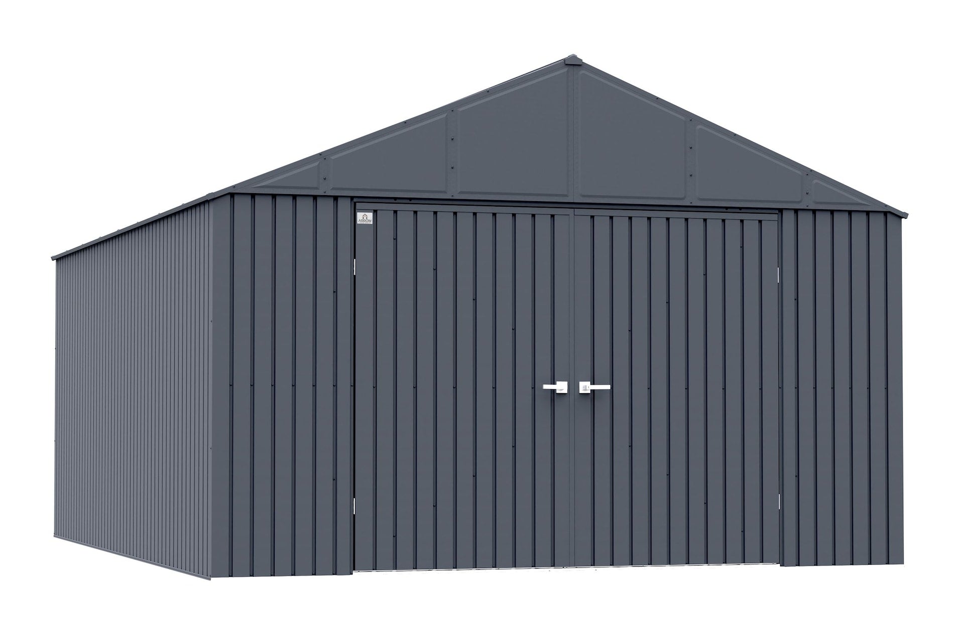 Arrow Elite 12x16-ft Anthrazit korrosionsbeständige Stahllagerhalle