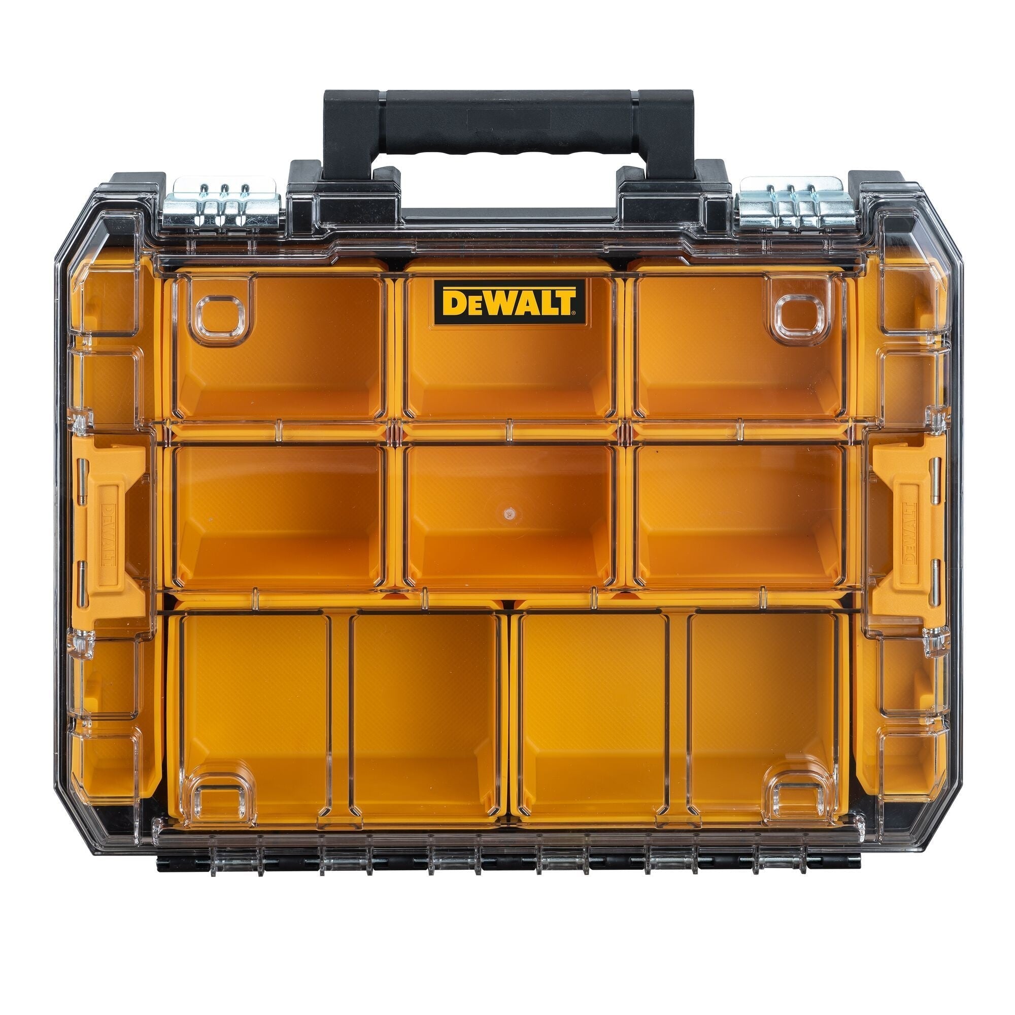 Dewalt TSTAK stapelbarer Organisator mit klarem Deckel, 44-lb