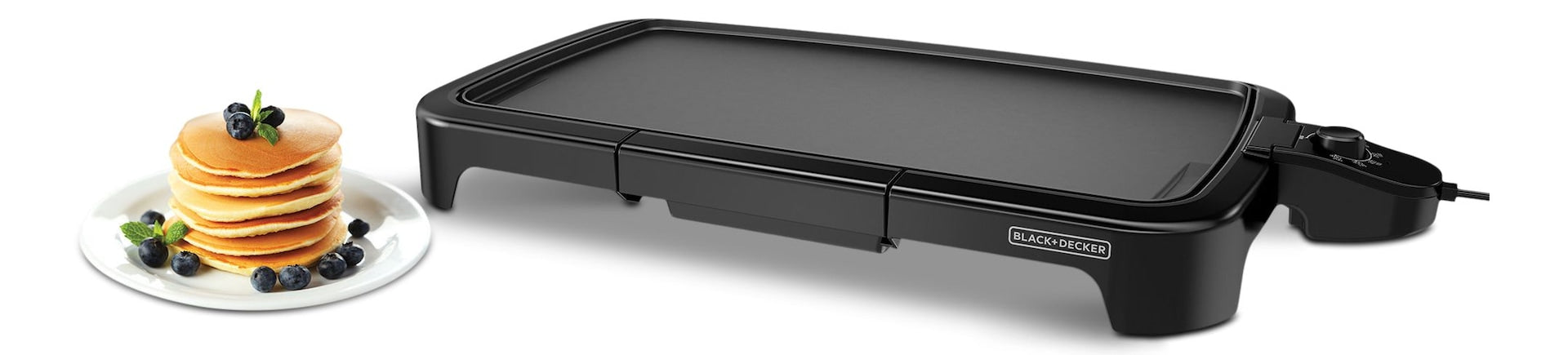 Black & Decker Familiengröße Stromnetz, schwarz, 20-in x 11-in