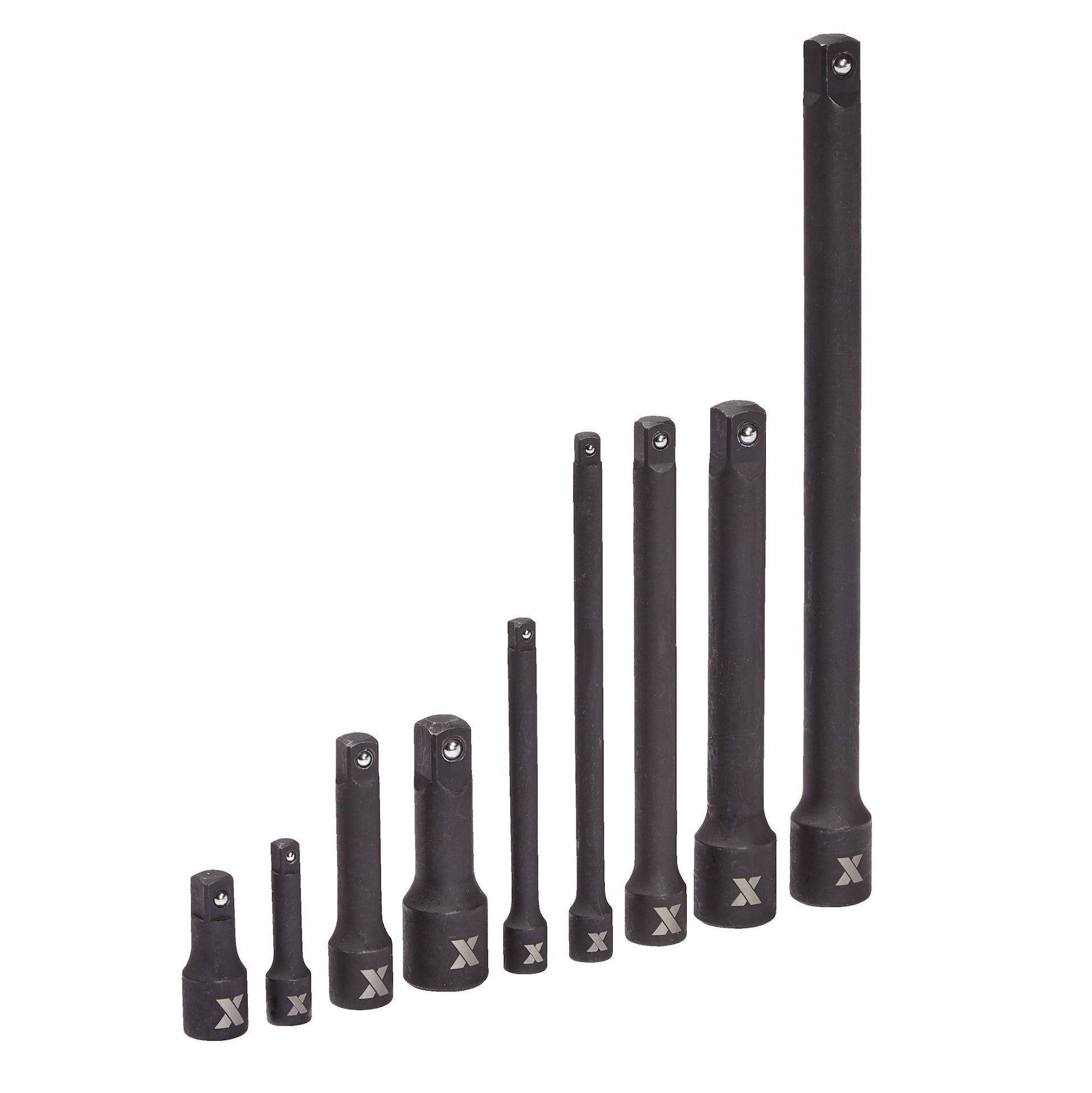 MAXIMUM Schlagextensionsstab, 9-pc, sae/metric, CRMO