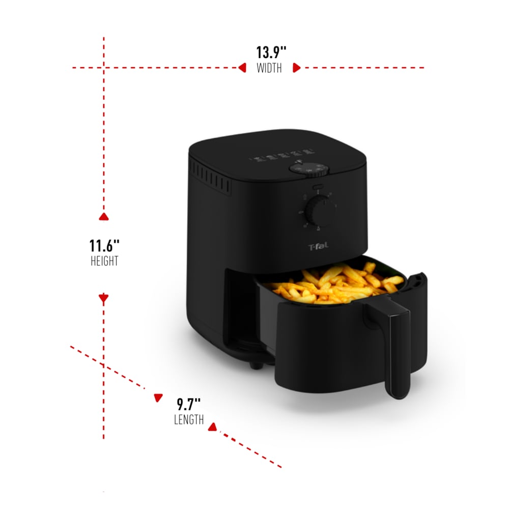 T-fal Fritteuse mit Antihaftkorb, 3,69-qt