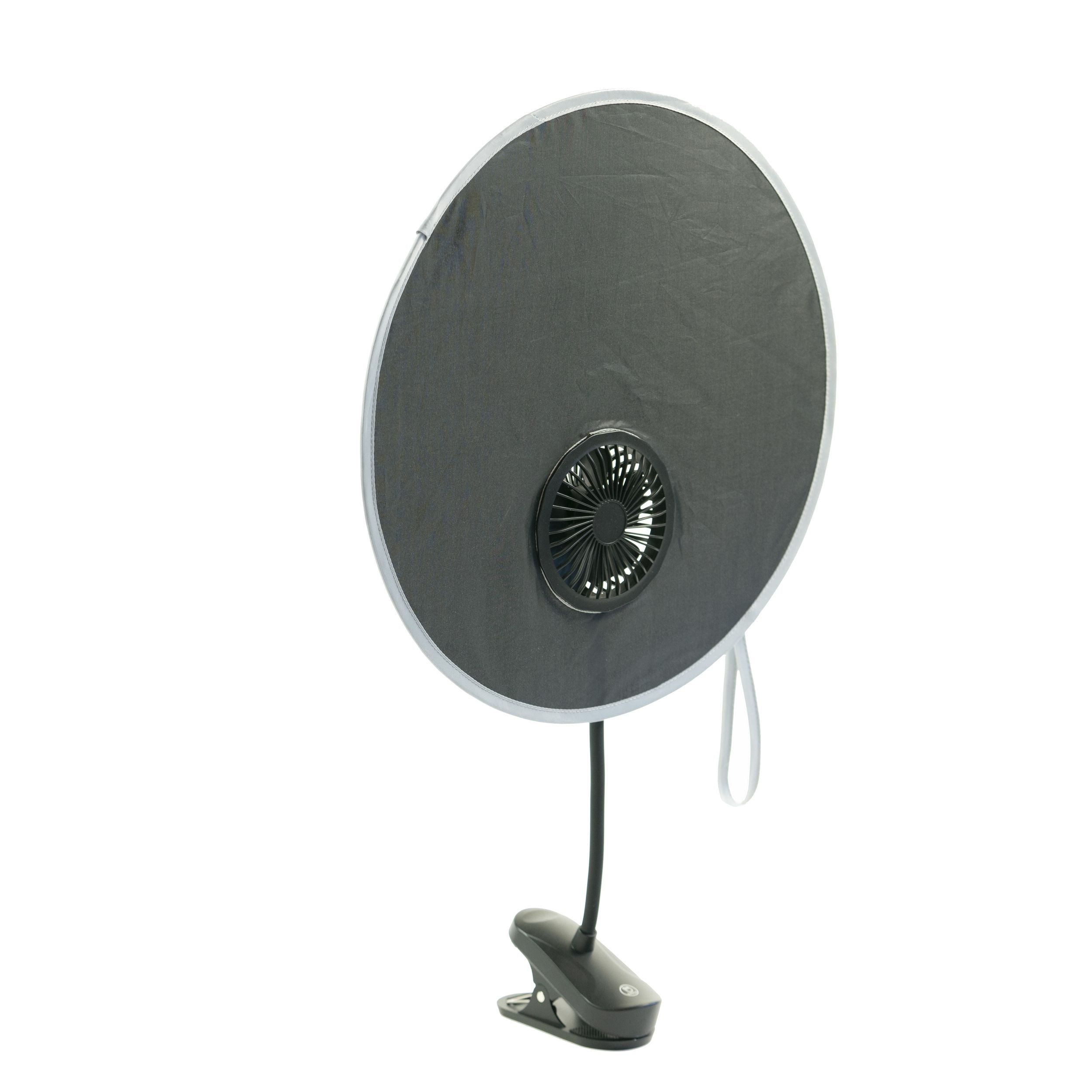 KidCo Coolshade Sonnenschirm + Fan Kinderwagen Zubehör, universelle Passform