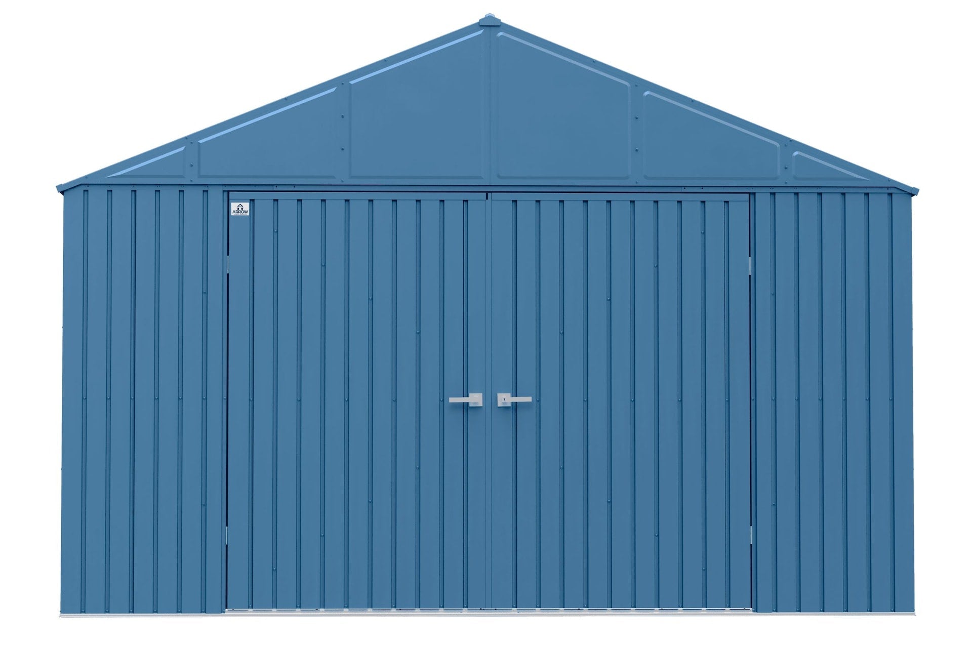 Arrow Elite 12x14-ft blau grau korrosionsbeständiger Stahlschuppen