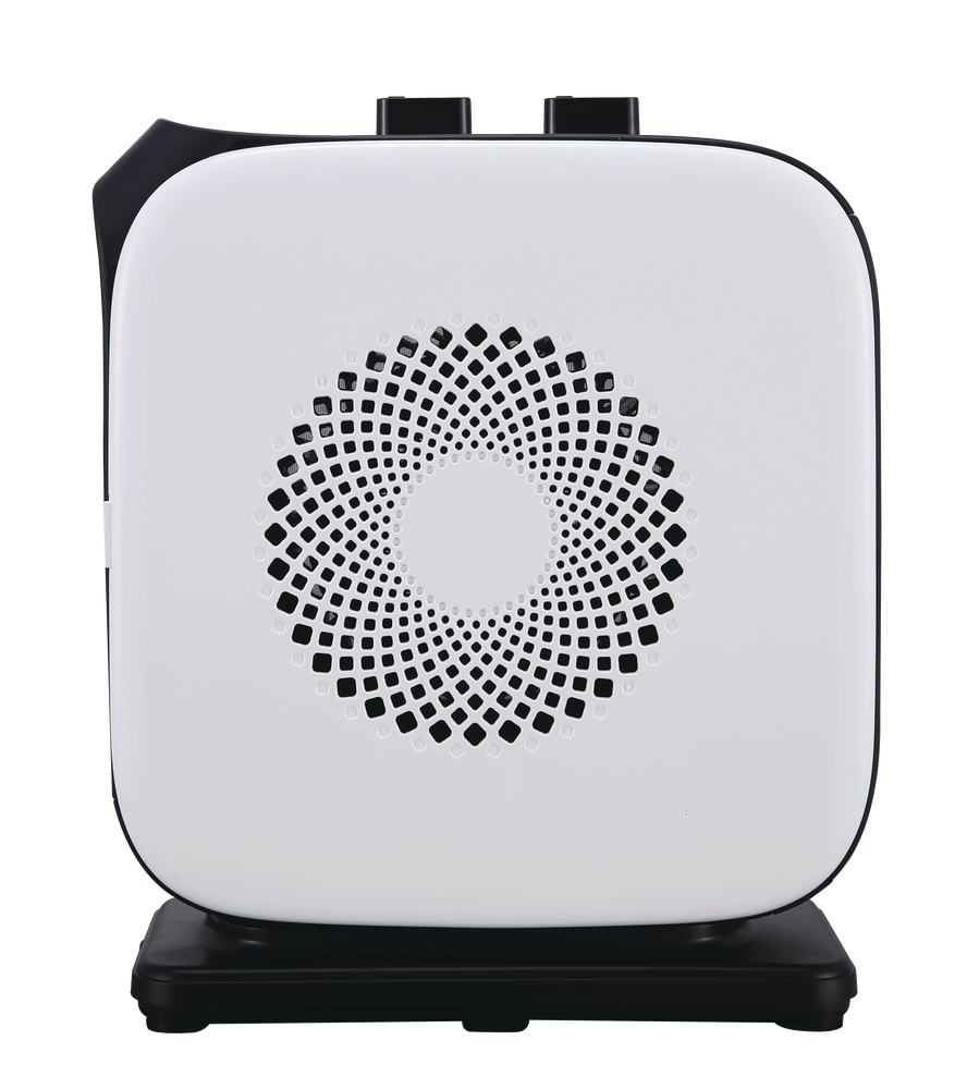 NOMA tragbares bewegliches oszillierendes tragbares keramisches Raumheizgerät mit Thermostat, 1500 W, weiß