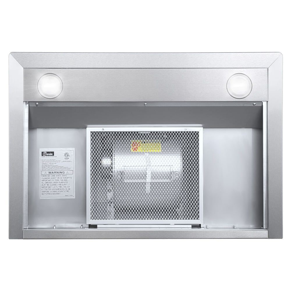 Turin Dakota pro Wandhaube, Edelstahl, 30-in