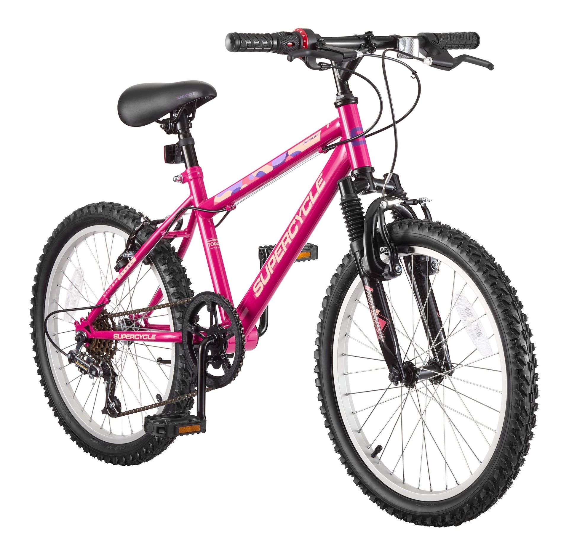 Supercycle impulse youth HT Mountainbike mit 5-Gang Grip-Schaltsystem, 20-in
