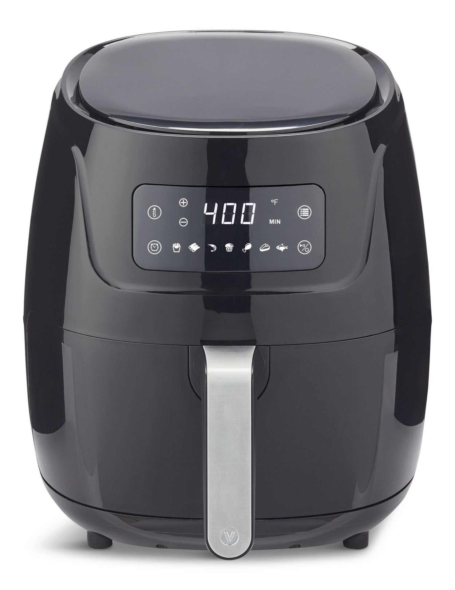 Vida by PADERNO Digitale Luftfritteuse mit Antihaftkorb, 4.6-qt