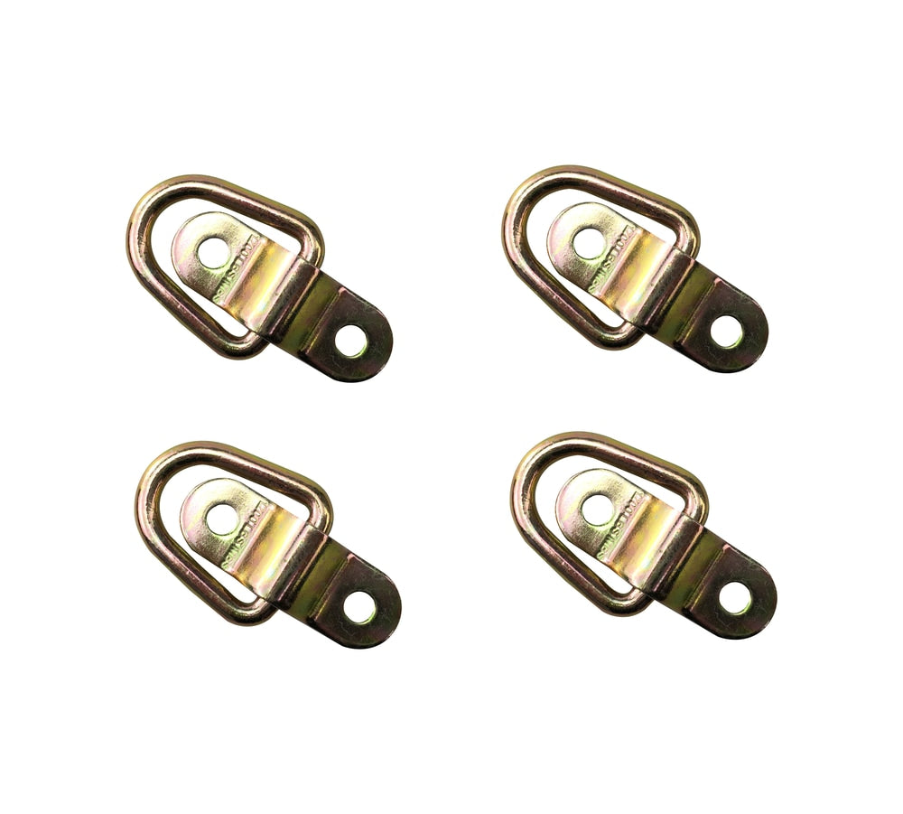 MotoMaster 1.200-lb leichtes Duty-D-Ring, oberflächenmontierbar, 4-pk