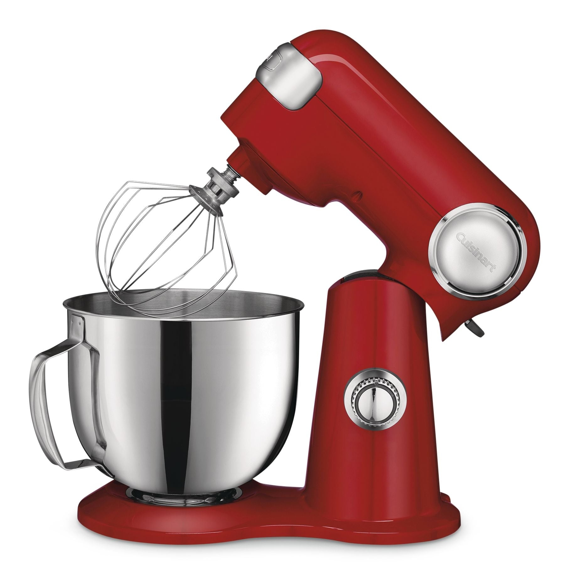 Cuisinart Precision Master Tilt-Head Standmixer mit 12 Gängen, rot, 5,5qt