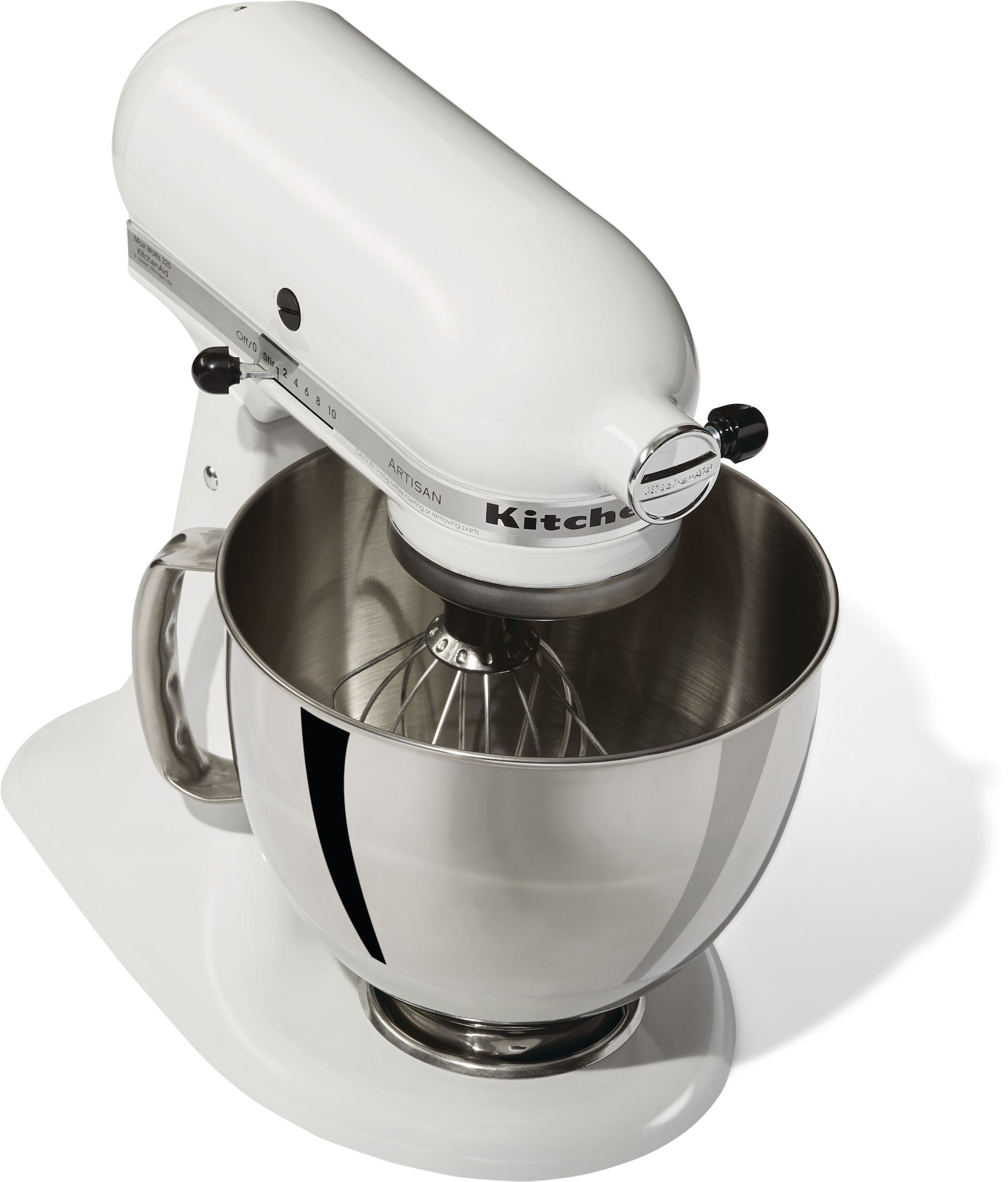 KitchenAid handwerklicher 5-Quart-Kippkopf-Ständermischer, weiß
