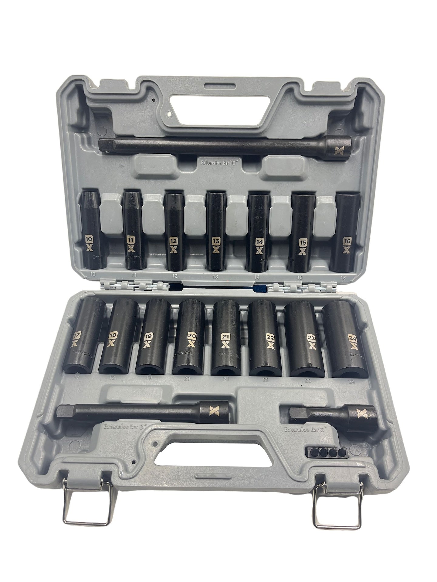 MAXIMUM 1/2-in-Laufwerk Profi-Steckdosen-Set, 18-pc, metrisch