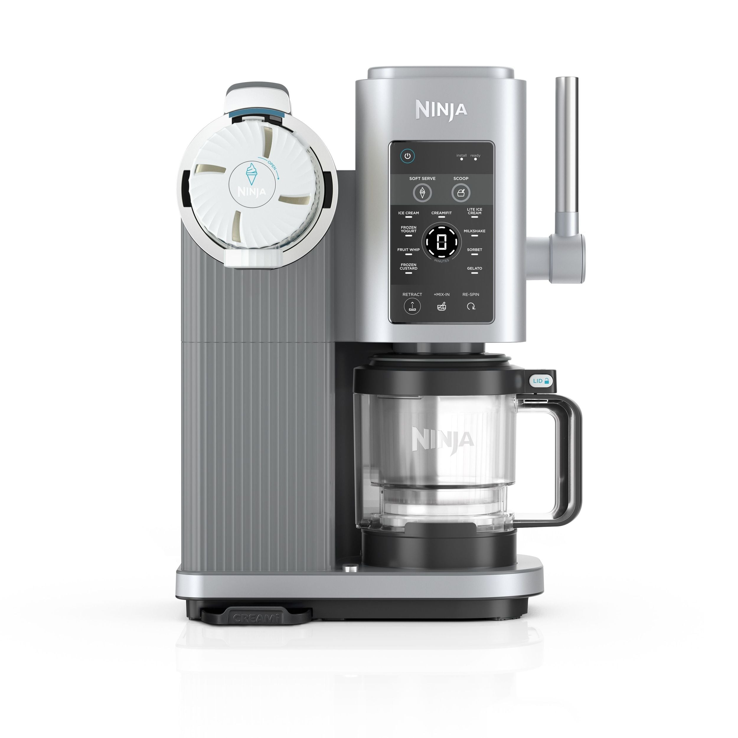 Ninja Crema Swirl 12-in-1 Eiscrememaschine Gefrorener Leckerbissenhersteller, Soft Serve Maker