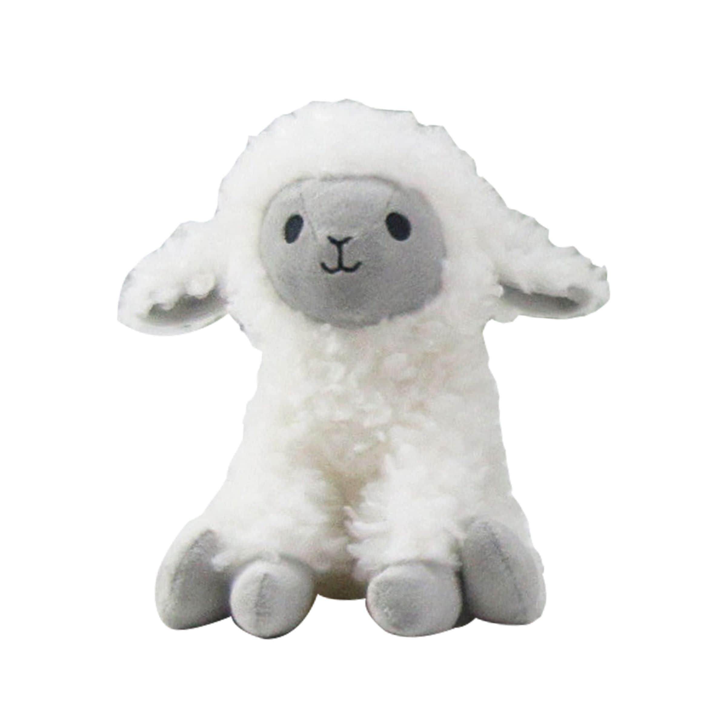 Lamb Plüschspielzeug, weiß, 7-in, ab 3 Jahren, für Eid/Frühling