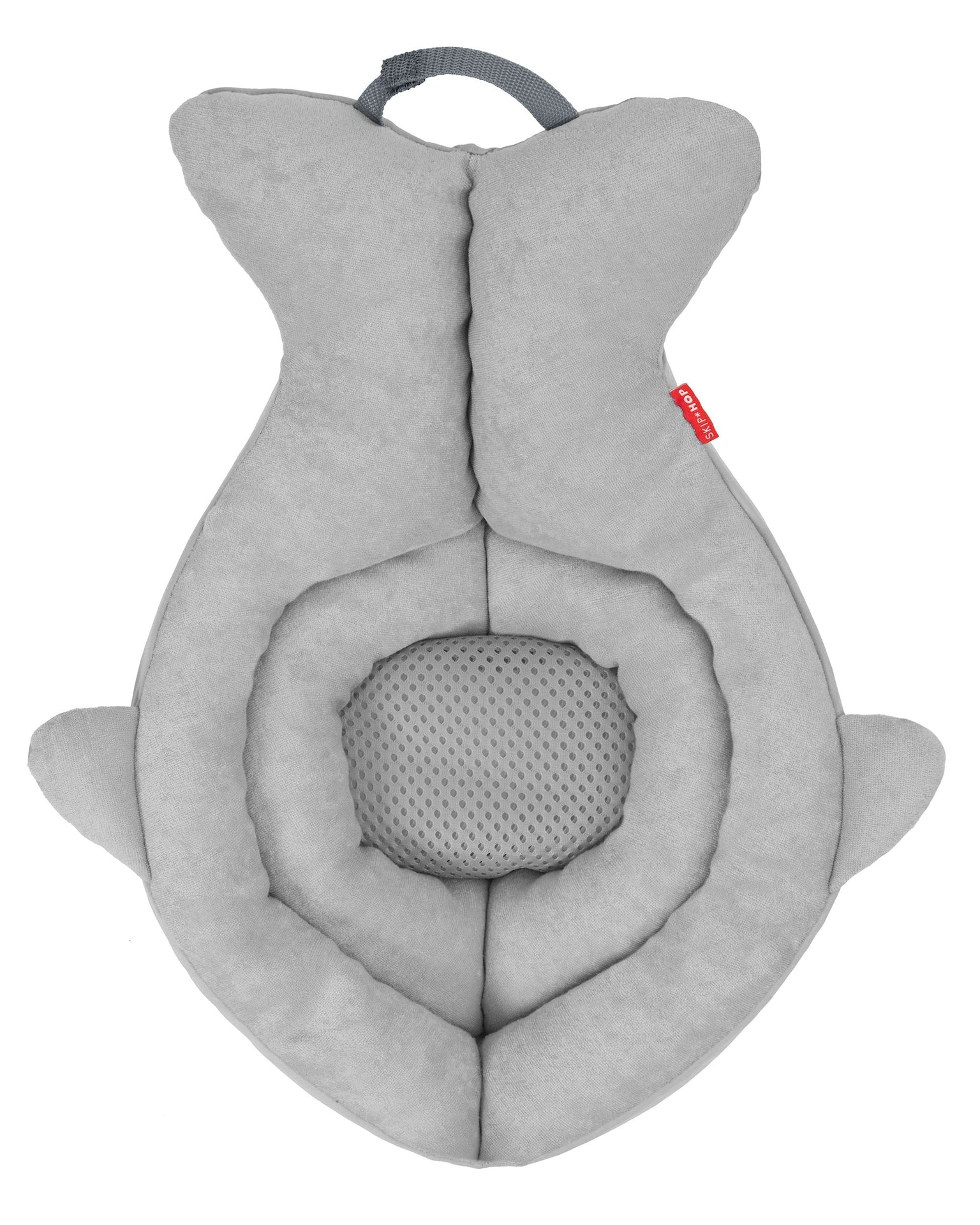 Skip Hop Moby Softspot Badewanne für Neugeborene/Kinder, grau