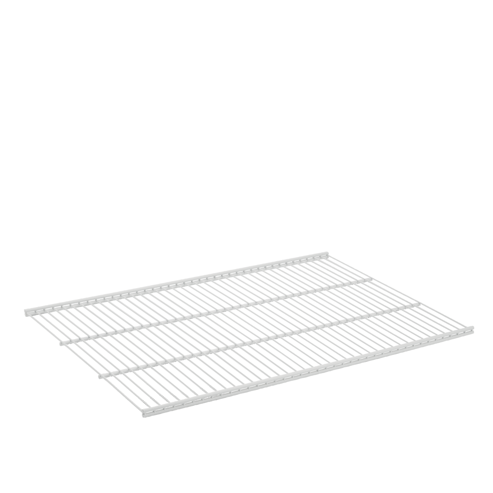 type A Doppelspurdrahtablage, weiß, 16 x 24-in